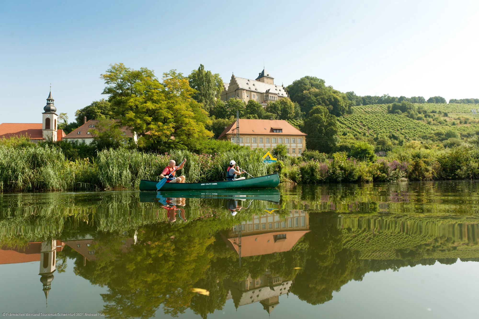 Kanufahren am Main