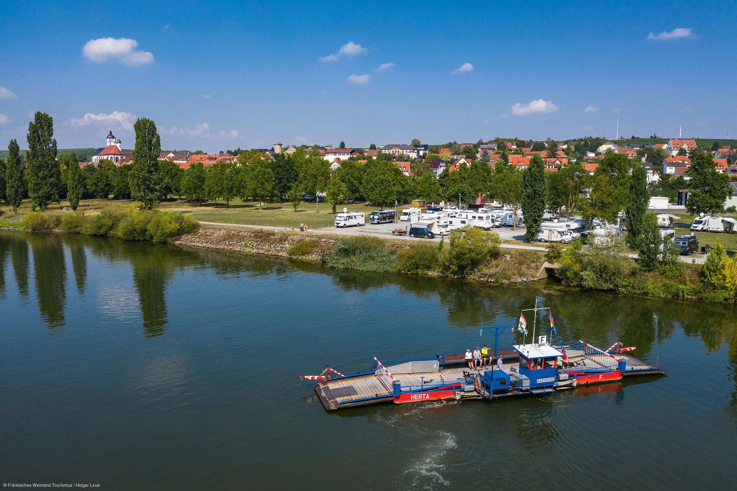 Die Mainfähre bei Dettelbach