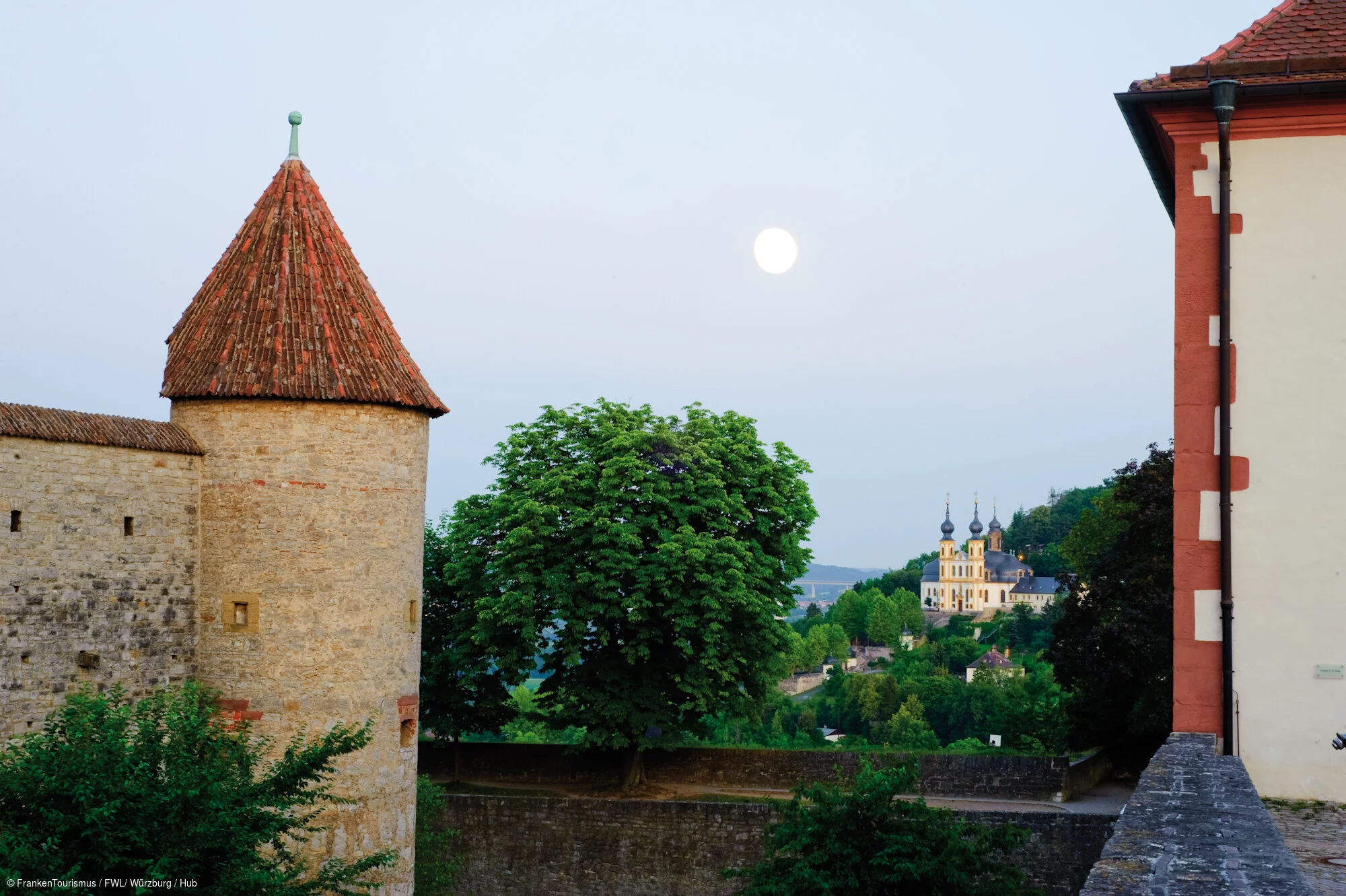 Festung Marienberg mit Käppele