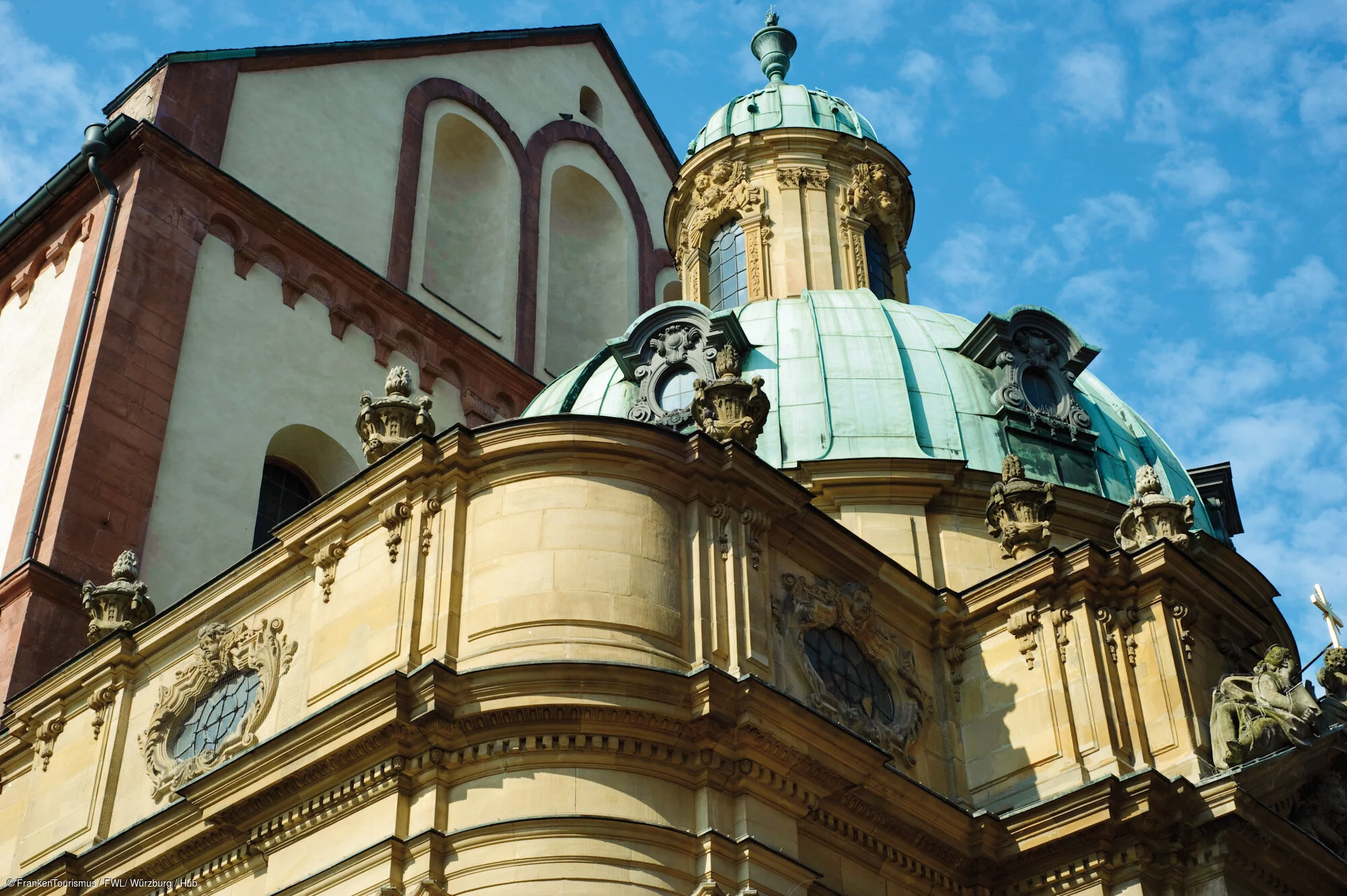 Würzburg, Hof Conti (Bischofspalast)
