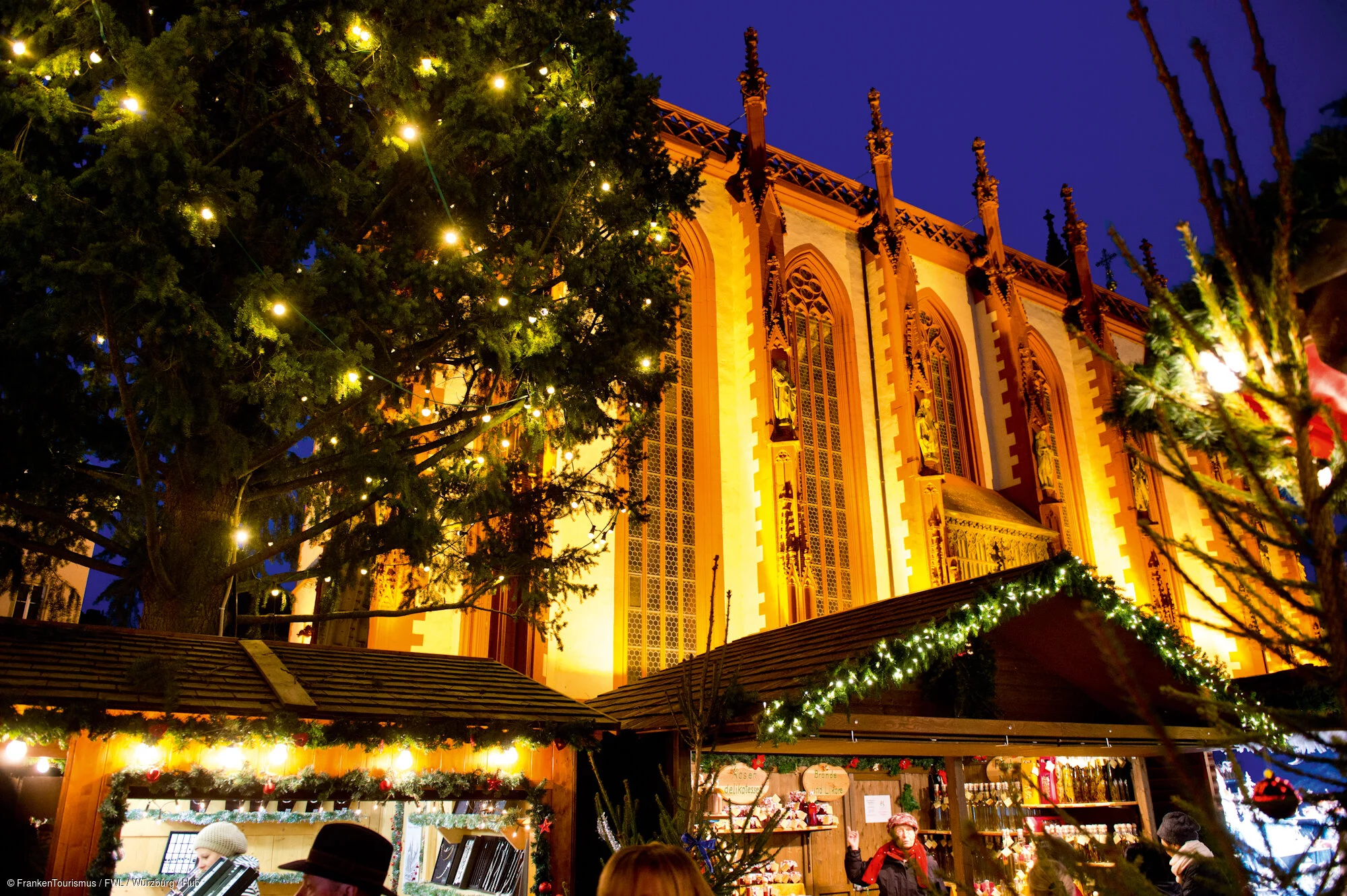 Weihnachtsmarkt, weihnachtliches Würzburg