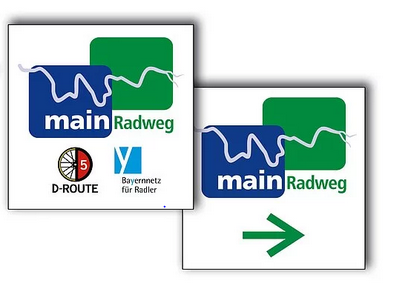 Beschilderung MainRadweg