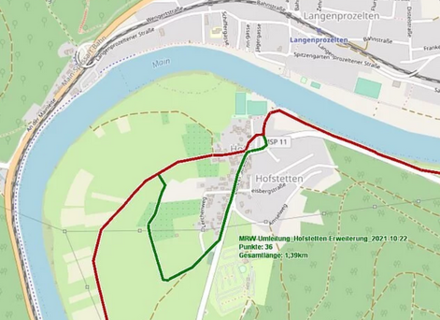 Umleitungen MainRadweg