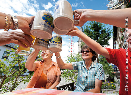 Rast am Marktplatz