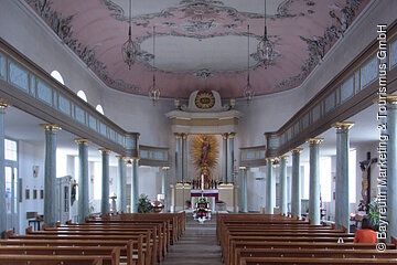 Innenraum der Schlosskirche, Bayreuth