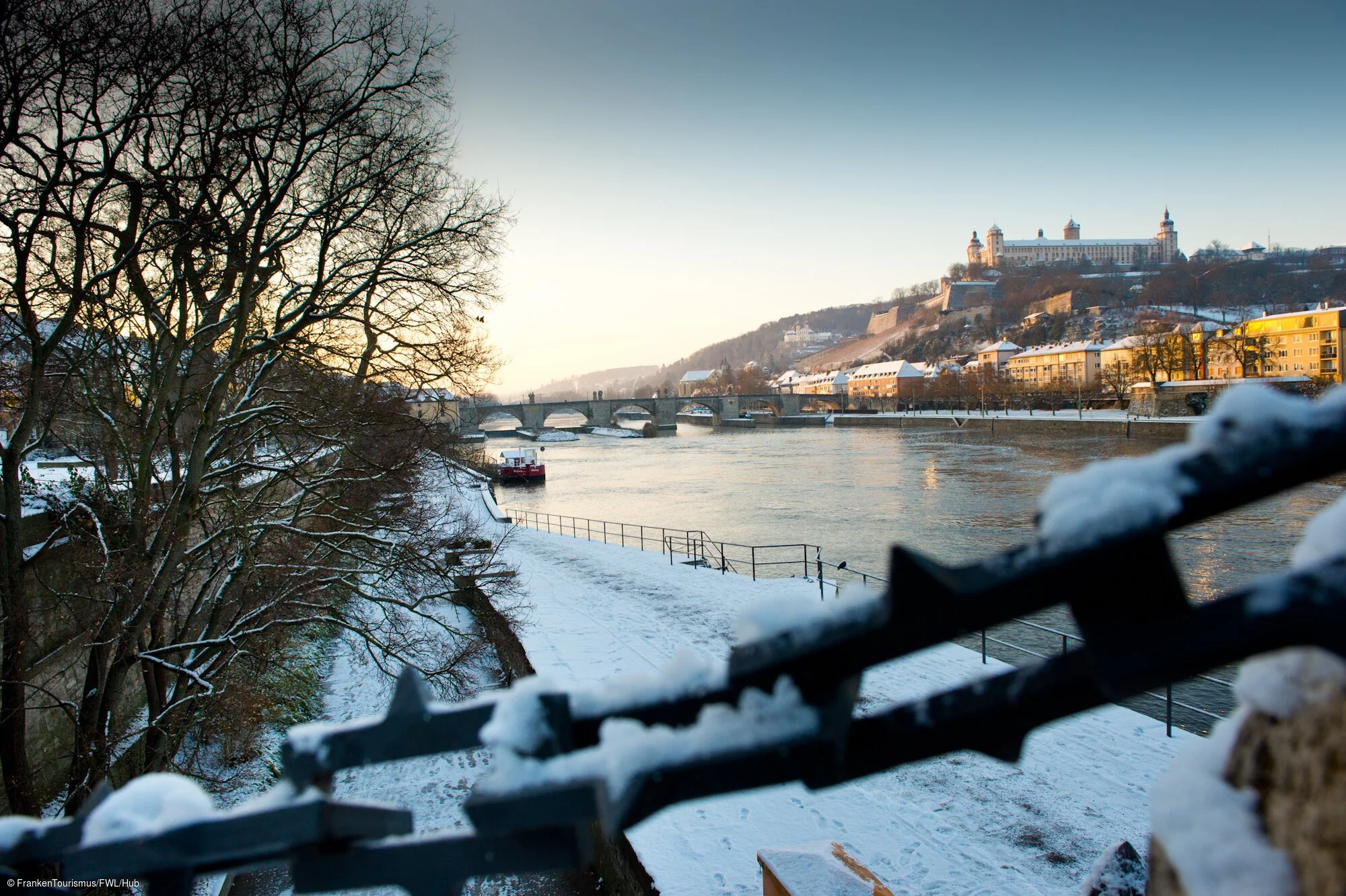 Blick auf die Festung Marienberg