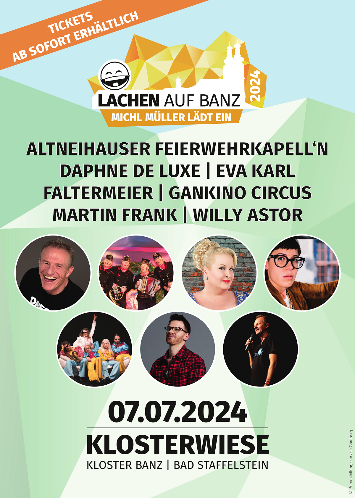 Lachen auf Banz – Michl Müller lädt ein