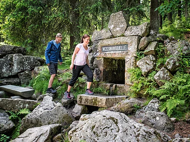 Wandern Weißmainquelle