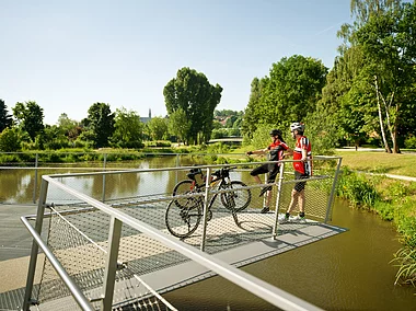 ERBA-Park, Brücke über dem Fischpass