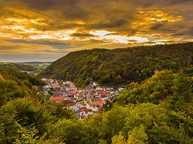Blick von der schönen Aussicht
