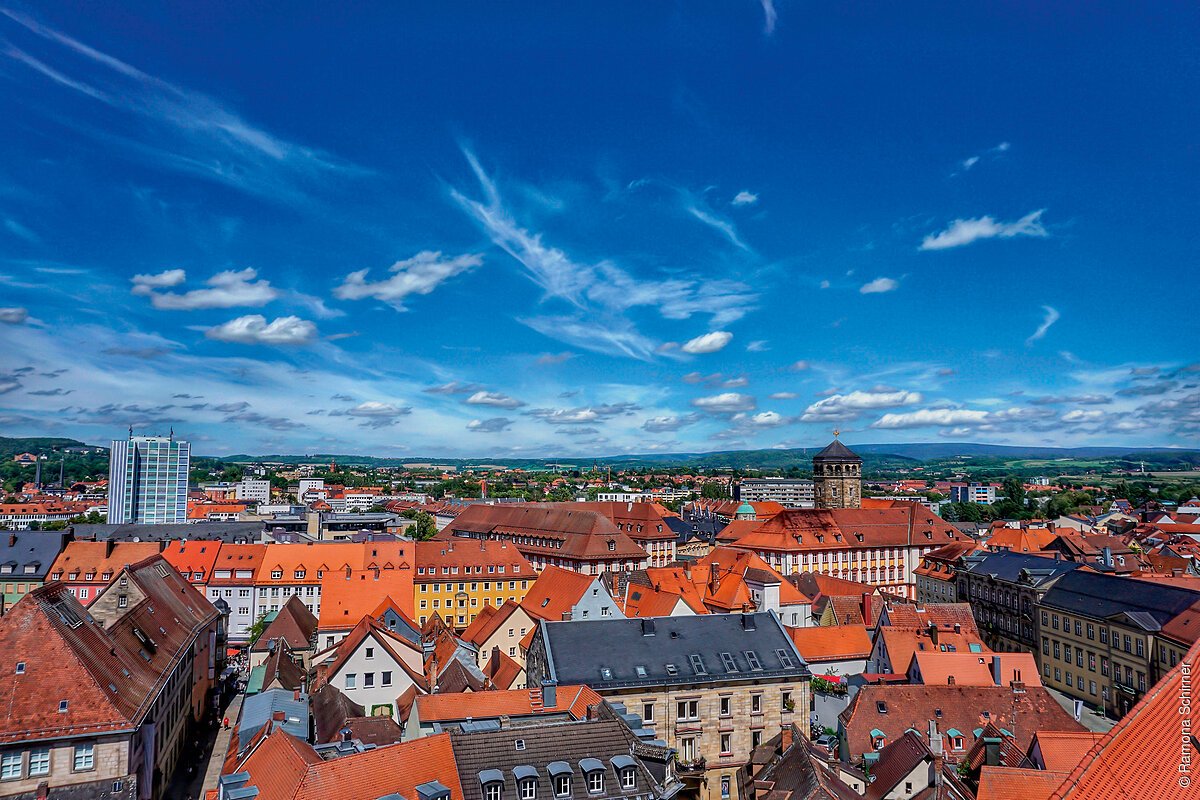 Blick über Bayreuth