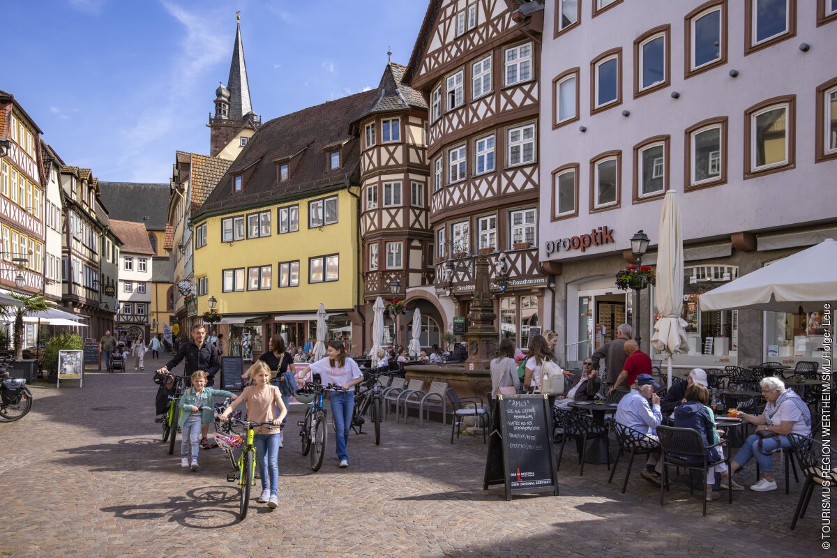 Wertheim, Spessart-Mainland, Franconia, Baden-Württemberg, Germany