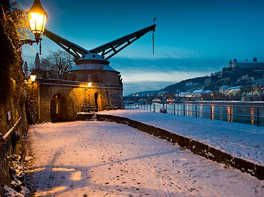 Alter Kranen in Würzburg