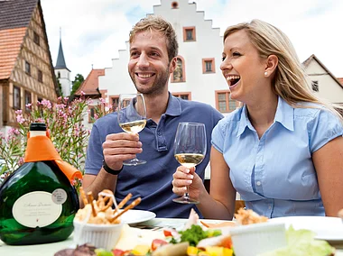 Am Marktplatz im "Grünen Baum"